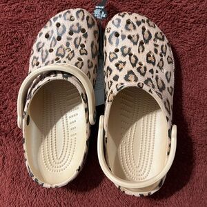Brand New Cheetah Crocs